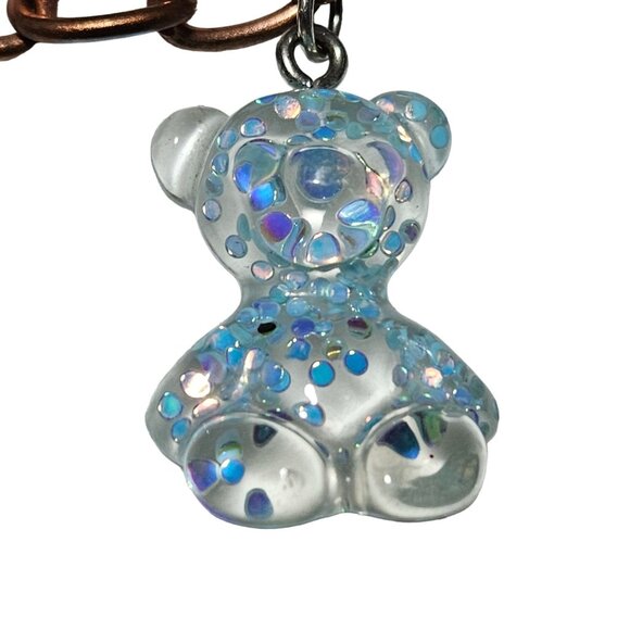 Seashell Teddy Bear Rose Charm Bracelet Copper Chain Beach Fashion Jewelry Women - Picture 3 of 8